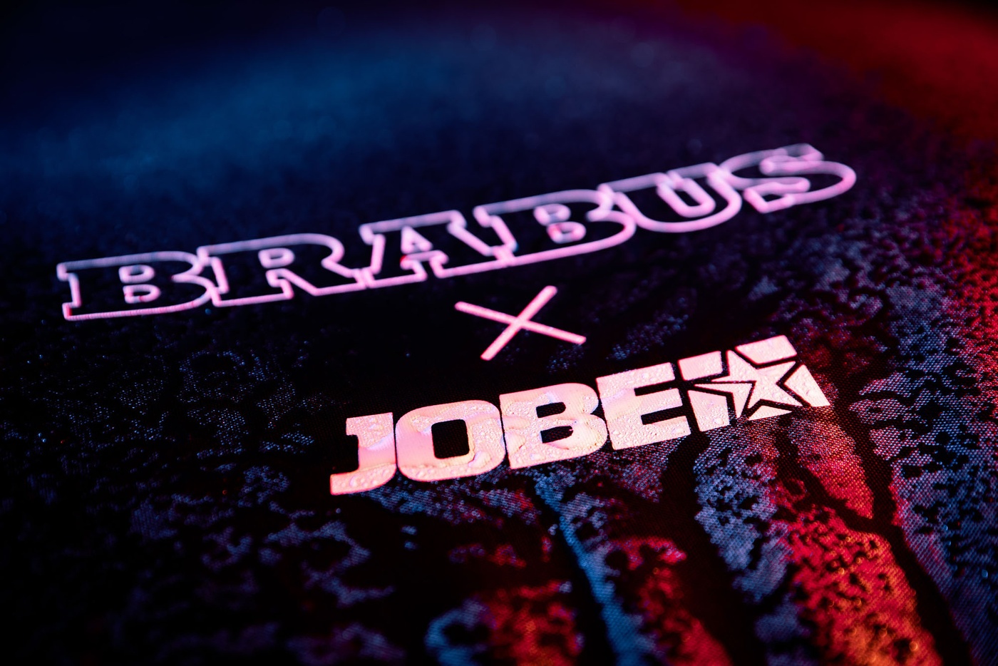 BRABUS x JOBE neon key visual